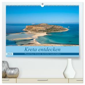 Kreta entdecken (hochwertiger Premium Wandkalender 2024 DIN A2 quer), Kunstdruck in Hochglanz von Matejka,  Birgit