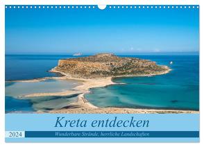 Kreta entdecken (Wandkalender 2024 DIN A3 quer), CALVENDO Monatskalender von Matejka,  Birgit