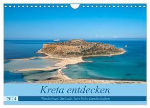 Kreta entdecken (Wandkalender 2024 DIN A4 quer), CALVENDO Monatskalender von Matejka,  Birgit