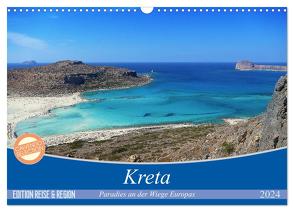 Kreta – Paradies an der Wiege Europas (Wandkalender 2024 DIN A3 quer), CALVENDO Monatskalender von Wilson Kunstmotivation GbR,  Cristina