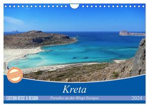 Kreta – Paradies an der Wiege Europas (Wandkalender 2024 DIN A4 quer), CALVENDO Monatskalender von Wilson Kunstmotivation GbR,  Cristina