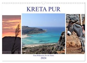 Kreta Pur – Eine Bilderreise für die Sinne (Wandkalender 2024 DIN A3 quer), CALVENDO Monatskalender von Denkmayrs,  by