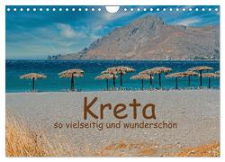 Kreta so vielseitig und wunderschön (Wandkalender 2024 DIN A4 quer), CALVENDO Monatskalender von Sarnade,  Sarnade