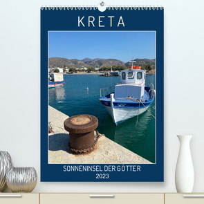 KRETA SONNENINSEL DER GÖTTER (Premium, hochwertiger DIN A2 Wandkalender 2023, Kunstdruck in Hochglanz) von Georgotas,  Georgios