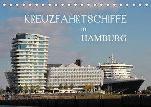 Kreuzfahrtschiffe in Hamburg (Tischkalender 2023 DIN A5 quer) von Brix - Studio Brix,  Matthias