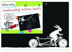 Krickel-Krakel. Doppelseitige Kritzel-Tafel von Die Krickelkrakels