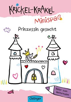 Krickel-Krakel-Minispaß: Prinzessin gesucht Bilder zum Weitermalen von Krickelkrakels,  Die