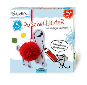 Krickel-Krakel 5 Puschelbilder von Die Krickelkrakels