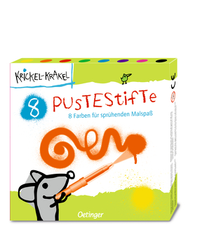 Krickel-Krakel 8 Pustestifte von Die Krickelkrakels
