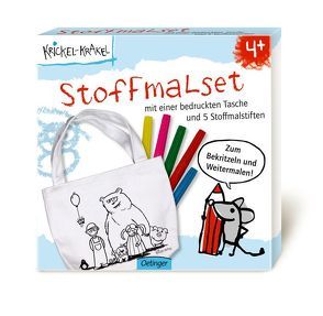 Krickel-Krakel. Stoffmalset von Die Krickelkrakels