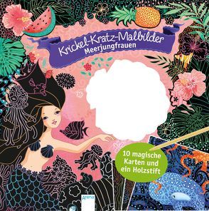 Krickel-Kratz-Malbilder. Meerjungfrauen von Cresci,  Anne