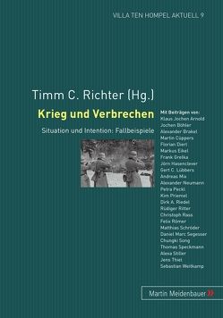 Krieg und Verbrechen von Richter,  Timm