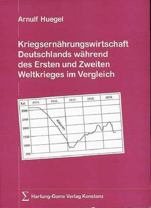 Kriegsernährungswirtschaft Deutschlands während des Ersten und Zweiten Weltkrieges im Vergleich von Huegel,  Arnulf