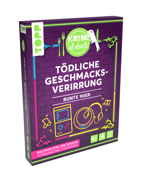 Krimi al dente – Bunte 90er – Tödliche Geschmacksverirrung von Müseler,  Joel, Rehm,  Sara