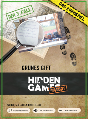 Krimi-Spielebox: Hidden Games Tatort – Grünes Gift (Fall 3) von Hidden Games