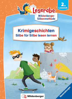 Krimigeschichten – Silbe für Silbe lesen lernen – Leserabe ab 2. Klasse – Erstlesebuch für Kinder ab 7 Jahren von Gebhard,  Wilfried, Lenk,  Fabian, Saße,  Jan, Thißen,  Sandy