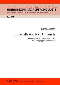 Kriminelle und Nichtkriminelle von Deitert,  Susanne