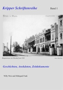 Kripper Schriftenreihe Band 1 von Funk,  Hildegard, Krebs,  Horst, Weis,  Willy