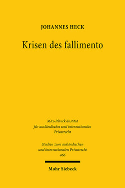 Krisen des fallimento von Heck,  Johannes