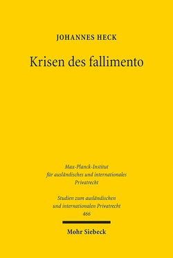 Krisen des fallimento von Heck,  Johannes