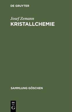 Kristallchemie von Zemann,  Josef