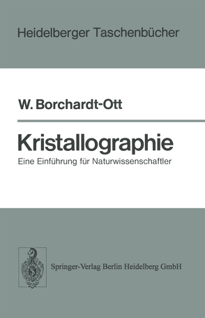 Kristallographie von Borchardt-Ott,  W.