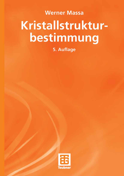 Kristallstrukturbestimmung von Massa,  Werner