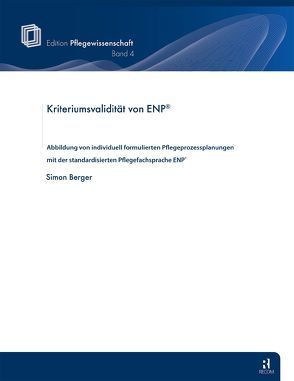 Kriteriumsvalidität von ENP® von Berger,  Simon