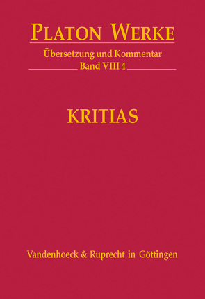 Kritias von Nesselrath,  Heinz-Günther, Platon