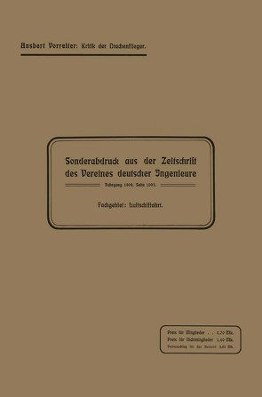 Kritik der Drachenflieger von Vorreiter,  Ansbert