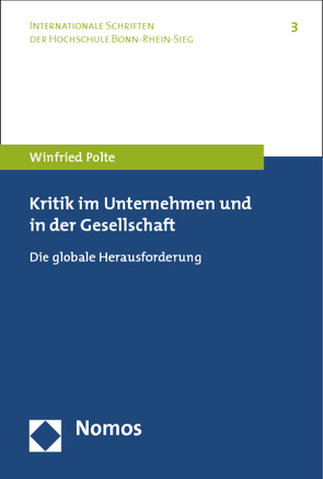 Kritik im Unternehmen und in der Gesellschaft von Polte,  Winfried