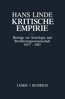 Kritische Empirie von Linde,  Hans