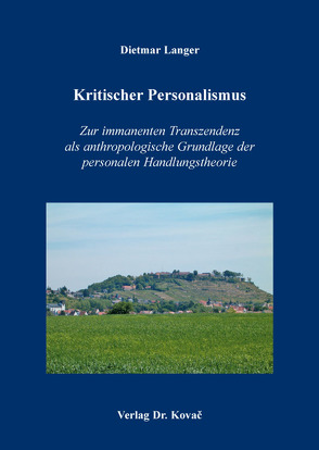 Kritischer Personalismus von Langer,  Dietmar