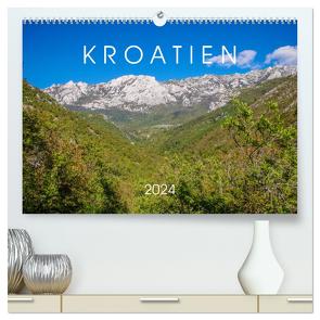 Kroatien 2024 (hochwertiger Premium Wandkalender 2024 DIN A2 quer), Kunstdruck in Hochglanz von Seefried,  Sarah