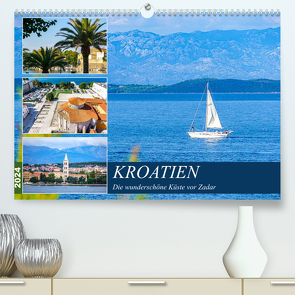 Kroatien Die wunderschöne Küste vor Zadar (hochwertiger Premium Wandkalender 2024 DIN A2 quer), Kunstdruck in Hochglanz von Nöh,  Christine