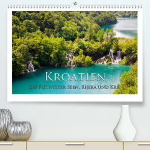 Kroatien – Plitwitzer Seen, Rijeka und Krk (Premium, hochwertiger DIN A2 Wandkalender 2022, Kunstdruck in Hochglanz) von Janka,  Rick