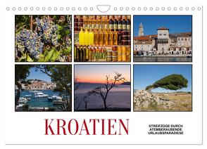 Kroatien – Streifzüge durch atemberaubende Kulturlandschaften (Wandkalender 2024 DIN A4 quer), CALVENDO Monatskalender von Hallweger,  Christian