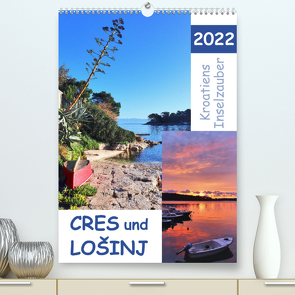 Kroatiens Inselzauber, Cres und Losinj (Premium, hochwertiger DIN A2 Wandkalender 2022, Kunstdruck in Hochglanz) von Löwer,  Sabine
