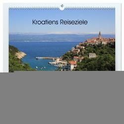 Kroatiens Reiseziele (hochwertiger Premium Wandkalender 2024 DIN A2 quer), Kunstdruck in Hochglanz von Knof-Hartmann,  Claudia