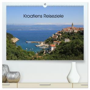 Kroatiens Reiseziele (hochwertiger Premium Wandkalender 2024 DIN A2 quer), Kunstdruck in Hochglanz von Knof-Hartmann,  Claudia