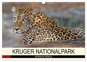 KRUGER NATIONALPARK Afrikas Perle (Wandkalender 2024 DIN A3 quer), CALVENDO Monatskalender von Woyke,  Wibke