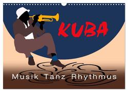 Kuba – Musik Tanz Rhythmus (Wandkalender 2024 DIN A3 quer), CALVENDO Monatskalender von Kraetschmer,  Marion