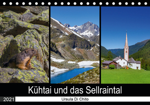 Kühtai und das Sellraintal (Tischkalender 2021 DIN A5 quer) von Di Chito,  Ursula