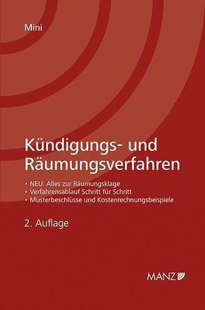 Kündigungs- und Räumungsverfahren von Mini,  Harald