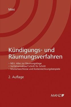 Kündigungs- und Räumungsverfahren von Mini,  Harald