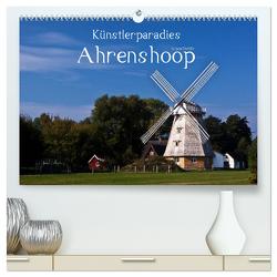 Künstlerparadies Ahrenshoop (hochwertiger Premium Wandkalender 2024 DIN A2 quer), Kunstdruck in Hochglanz von boeTtchEr,  U