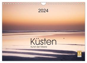 Küsten – Kunst der Meere (Wandkalender 2024 DIN A4 quer), CALVENDO Monatskalender von Koch,  Lucyna