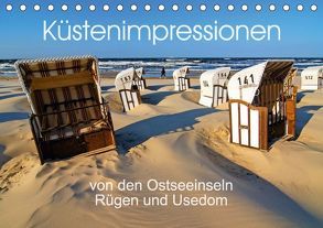 Küstenimpressionen von den Ostseeinseln Rügen und Usedom (Tischkalender 2018 DIN A5 quer) von Ferrari,  Sascha