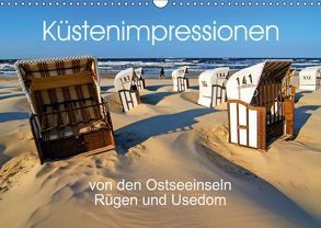Küstenimpressionen von den Ostseeinseln Rügen und Usedom (Wandkalender 2018 DIN A3 quer) von Ferrari,  Sascha