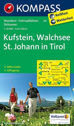 Kufstein – Walchsee – St. Johann in Tirol von KOMPASS-Karten GmbH